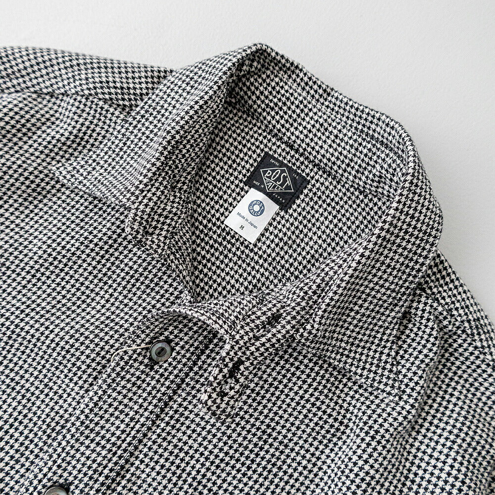ポストオーバーオールズ Frontier cotton (flannel blk x wht) (3235-CF1) <br>Post O’Alls(メンズ) <br>