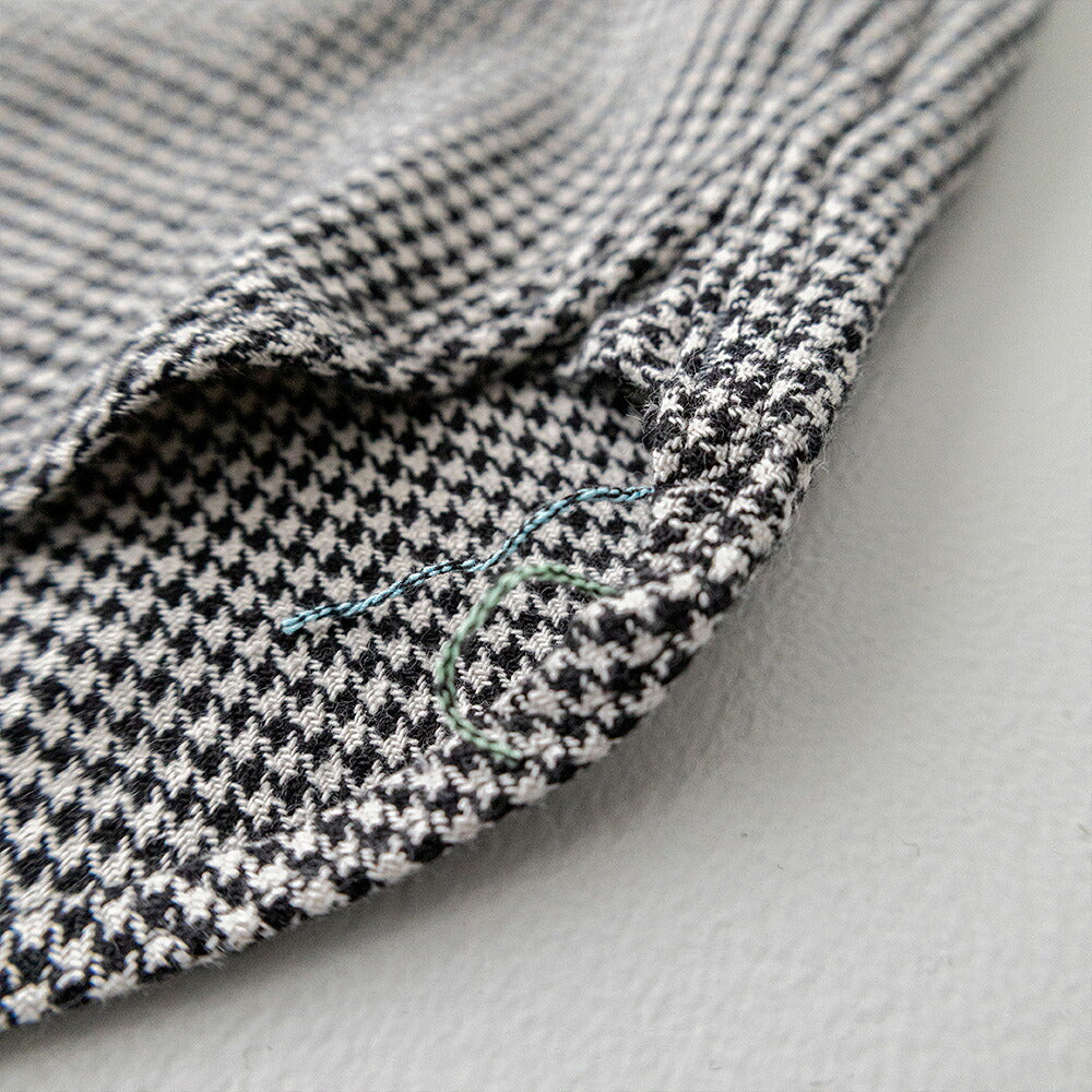 ポストオーバーオールズ Frontier cotton (flannel blk x wht) (3235-CF1) <br>Post O’Alls(メンズ) <br>