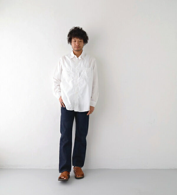 POSTOVERALLSクラシックシャンブレーセント・ルイス(3217)classicchambraySt.LouisPOSTOVERALLS(メンズ)【2023春夏】*送料無料*【後払い決済不可】*