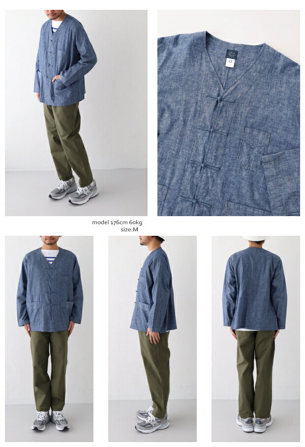 ポストオーバーオールズclassicchambrayPOSTChinoisDV(madeinChina)(3109)classicchambrayPOSTChinoisDV(madeinChina)POSTOVERALLS(メンズ)【2023春夏】*送料無料*【後払い決済不可】*