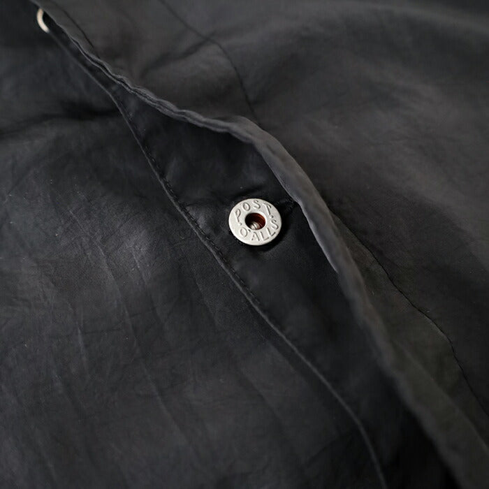 ポストオーバーオールズUSNユーティリティコート(3121MTB)USNUtilityCoat(metallictaffetacolor)POSTOVERALLS(メンズ)【2024秋冬】*送料無料*【後払い決済不可】*