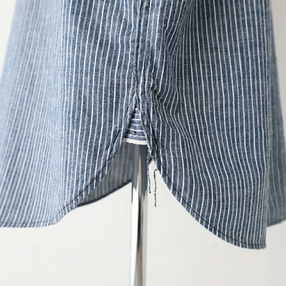 ポストオーバーオールズAVYCUTS/S(stripechambrayindigo)(3213SSC)PostO’Alls(メンズ)【2026春夏】*送料無料*【後払い決済不可】*