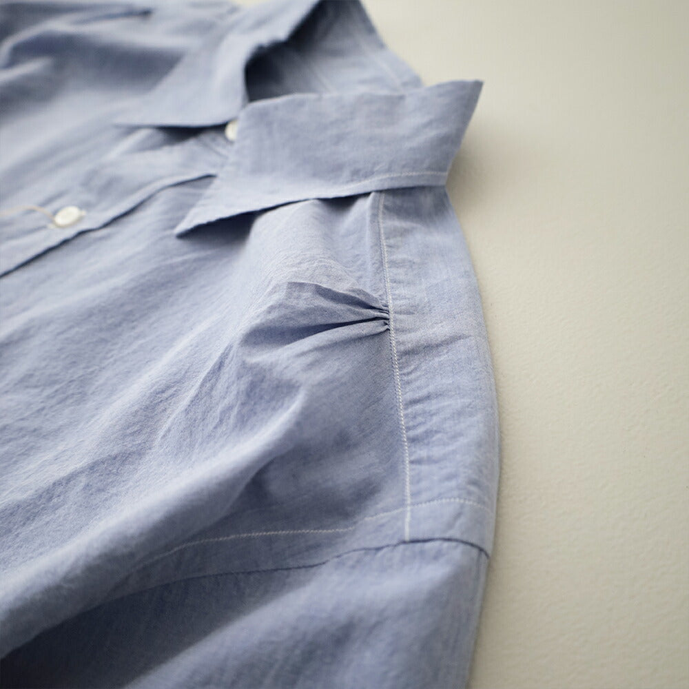 ポストオーバーオールズOriginalBLShirt(highcountbroadclothlt.blue)(3232HBL)PostO’Alls(メンズ)【2026春夏】*送料無料*【後払い決済不可】*