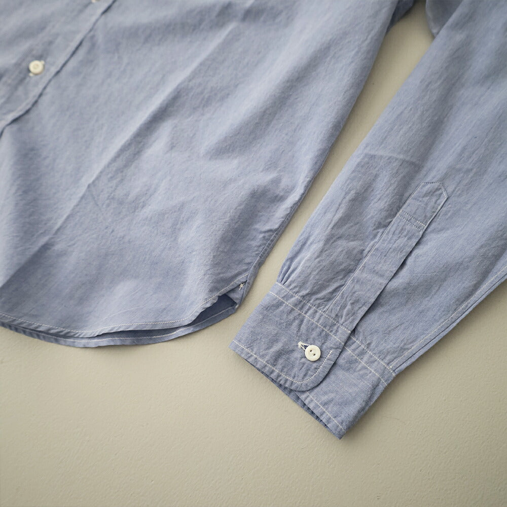 ポストオーバーオールズOriginalBLShirt(highcountbroadclothlt.blue)(3232HBL)PostO’Alls(メンズ)【2026春夏】*送料無料*【後払い決済不可】*