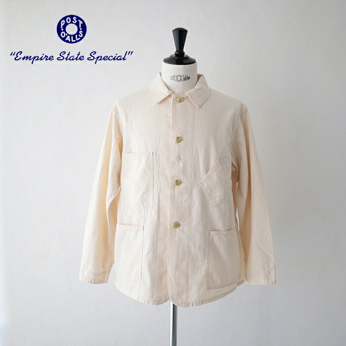 ポストオーバーオールズSWEETBEAR3(midweightdenimnatural)(3102SBMDN)PostO’Alls(メンズ)【2026春夏】*送料無料*【後払い決済不可】*