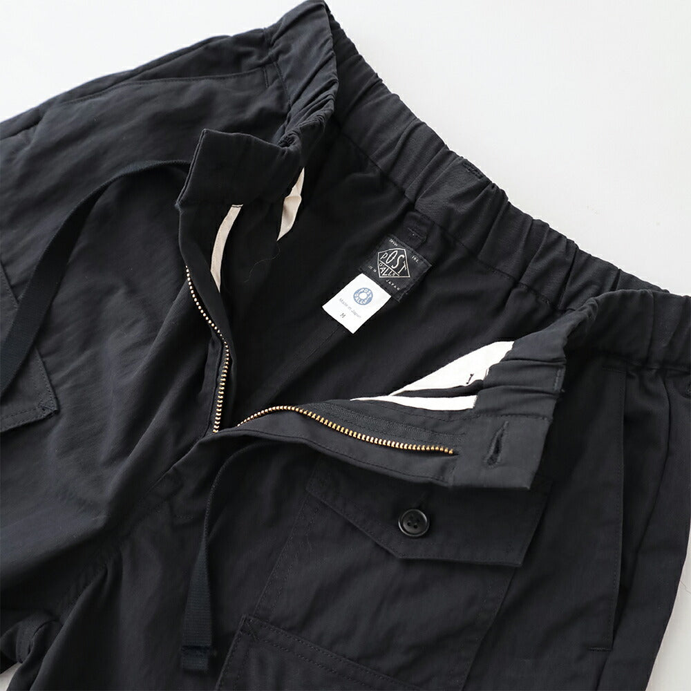 ポストオーバーオールズTown&CountryShorts(60/40twillblack)(3322SETB)PostO’Alls(メンズ)【2026春夏】*送料無料*【後払い決済不可】*