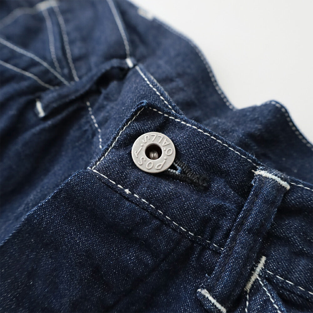 ポストオーバーオールズSWEETBEARShort(8oz.denimdarkindigo)(3327S8DI)PostO’Alls(メンズ)【2026春夏】*送料無料*【後払い決済不可】*