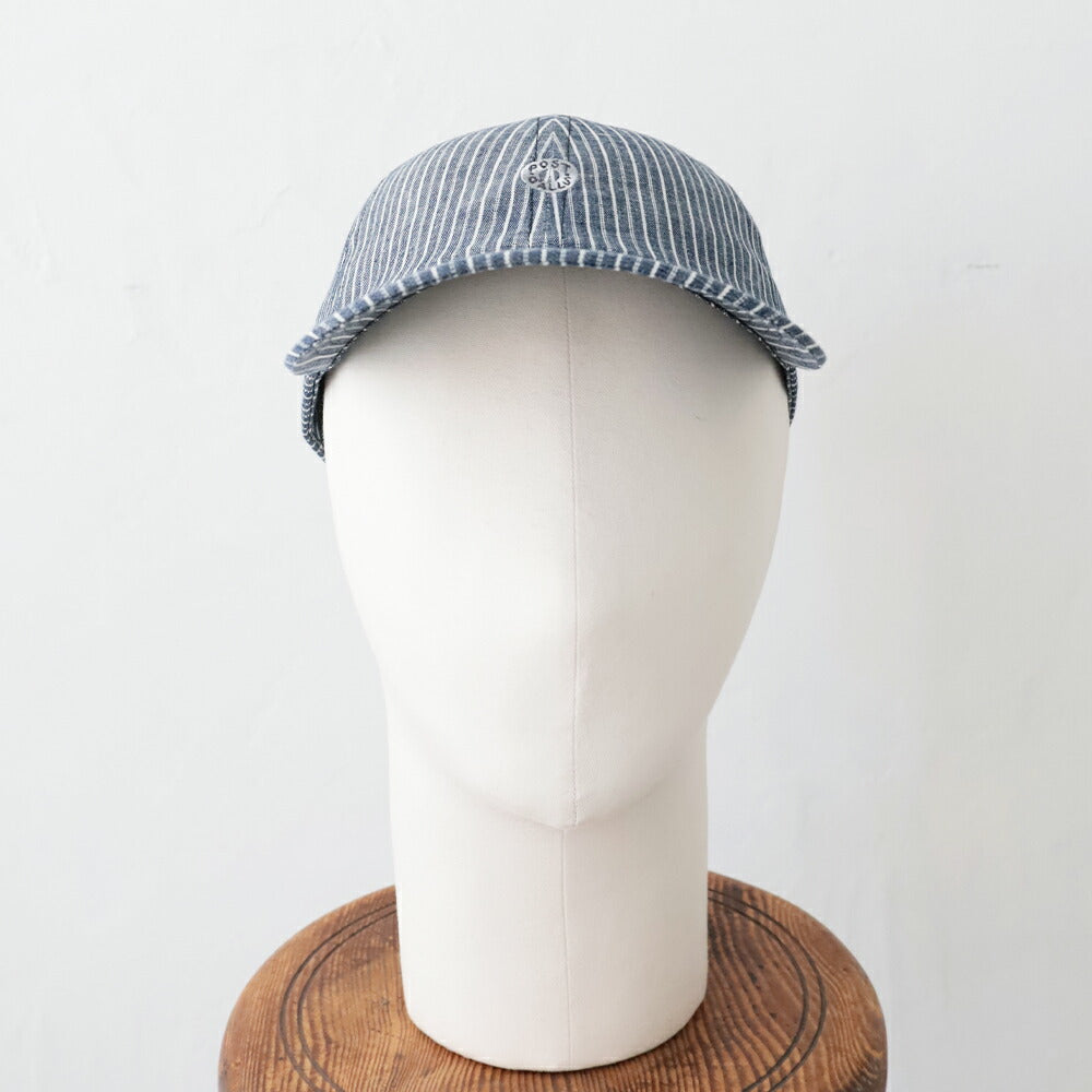 ポストオーバーオールズPOSTBallCap(stripechambray)(3903SC)PostO’Alls(帽子)*送料無料*【後払い決済不可】*