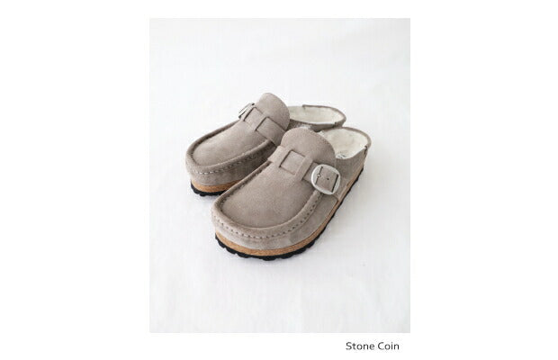 ビルケンシュトックBuckleySuedeShearlingStoneCoinLAF(1023368)BuckleySuedeShearlingStoneCoinLAFBIRKENSTOCK(レディース)【2022秋冬】*送料無料*【後払い決済不可】*