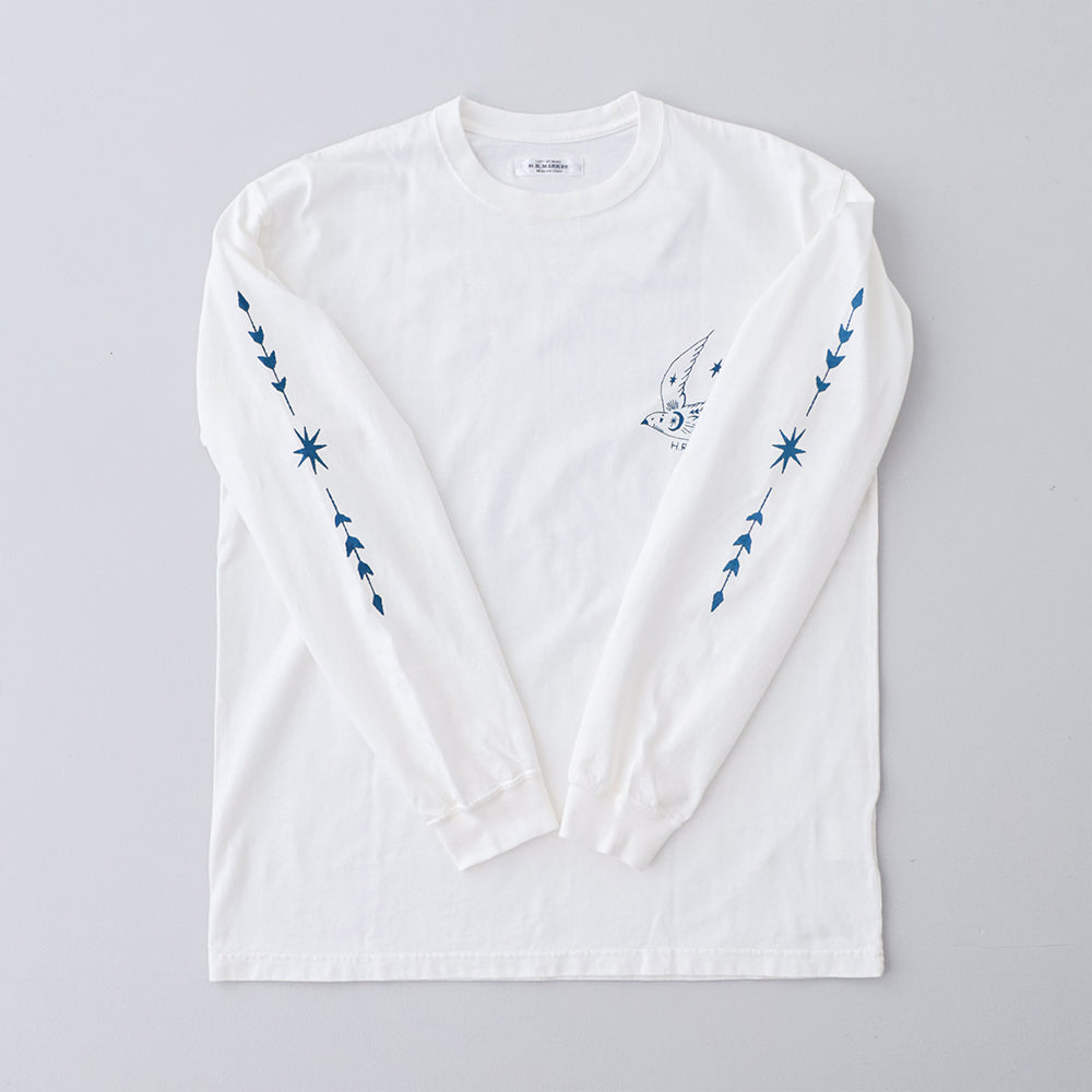 ハリウッドランチマーケット <br>フリーバードHRM <br>ロングスリーブTシャツ <br>(1019327) <br>HOLLYWOOD RANCH MARKET(レディース/メンズ) <br>【2026春夏】