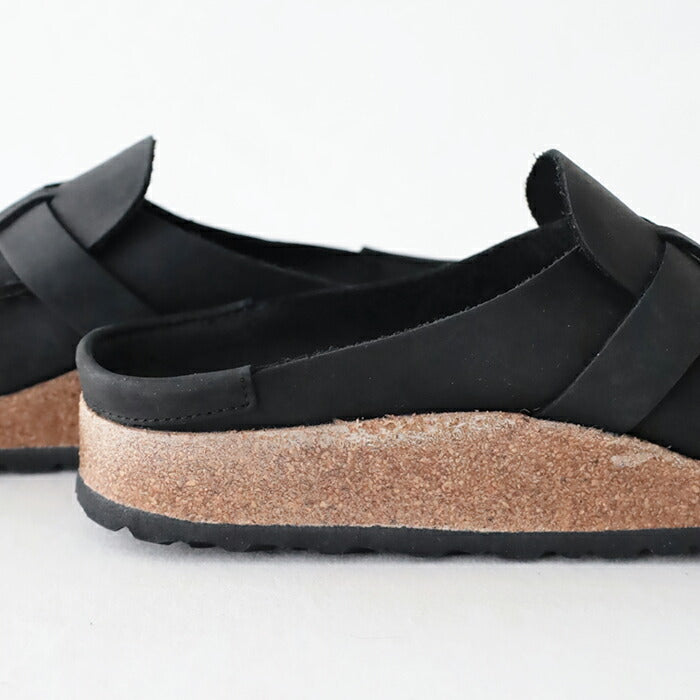 ビルケンシュトックバックリーオイルドレザーブラック(1024942)BuckleyLEOIBlackBIRKENSTOCK(レディース)【2024秋冬】*送料無料*【後払い決済不可】*