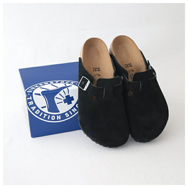 ビルケンシュトックボストン(1027142)BostonVLBlackBIRKENSTOCK(メンズ)【2024春夏】*送料無料*【後払い決済不可】*