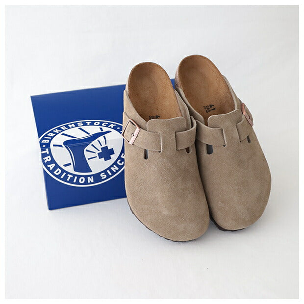 ビルケンシュトックボストン(60461)BostonVLTaupeBIRKENSTOCK(メンズ)【2024春夏】*送料無料*【後払い決済不可】*