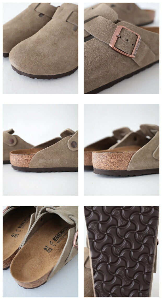 ビルケンシュトックボストン(60461)BostonVLTaupeBIRKENSTOCK(メンズ)【2024春夏】*送料無料*【後払い決済不可】*