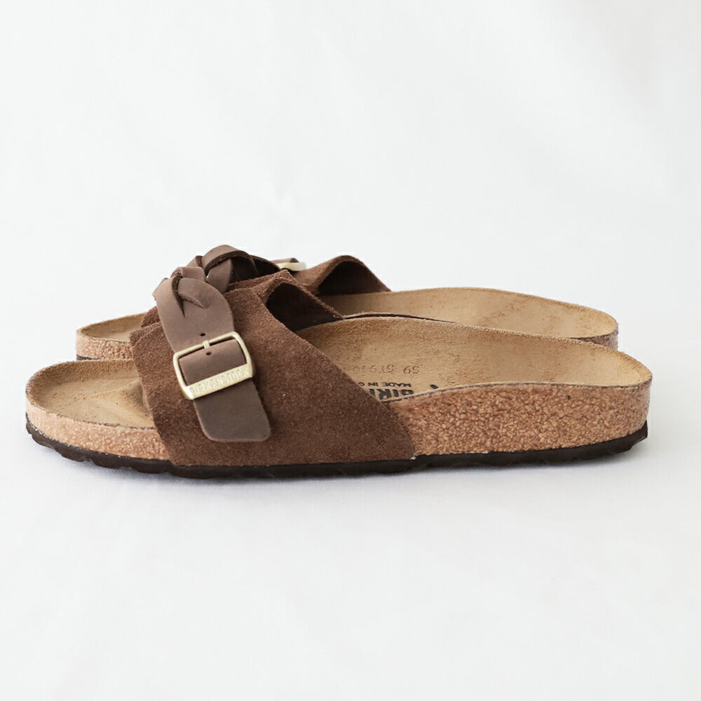 ビルケンシュトックオオイタブレイデッドスエードレザー(1031734)OitaBraidedLEOI/LEVECarafeBIRKENSTOCK(レディース)【2026春夏】*送料無料*【後払い決済不可】*