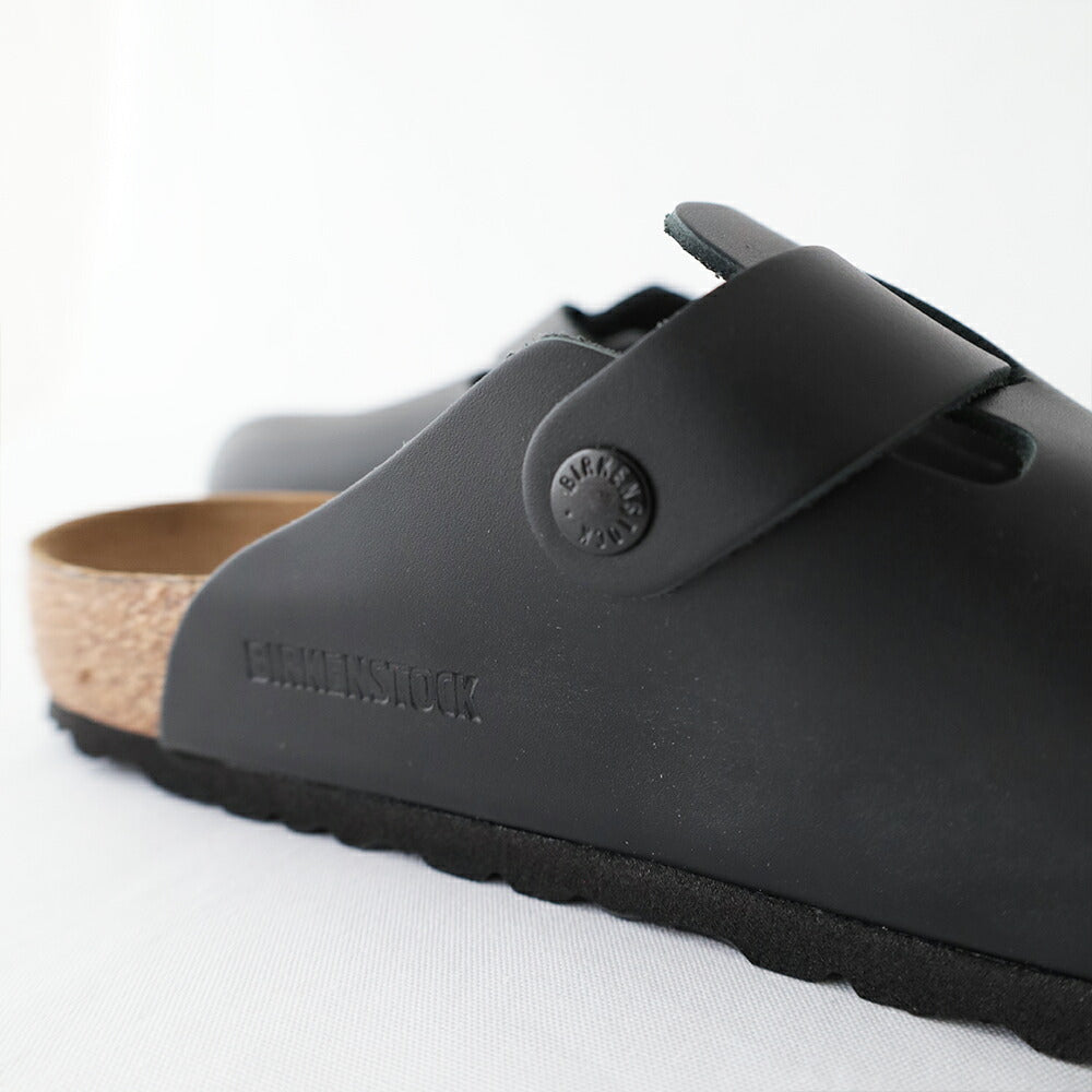 ビルケンシュトックボストンナチュラルレザー(60191)BostonNLBlackBIRKENSTOCK(メンズ)【2026春夏】*送料無料*【後払い決済不可】*