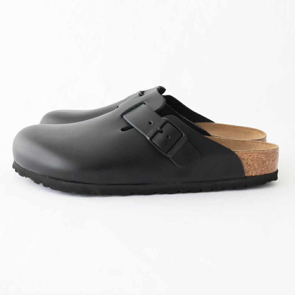 ビルケンシュトックボストンナチュラルレザー(60191)BostonNLBlackBIRKENSTOCK(メンズ)【2026春夏】*送料無料*【後払い決済不可】*