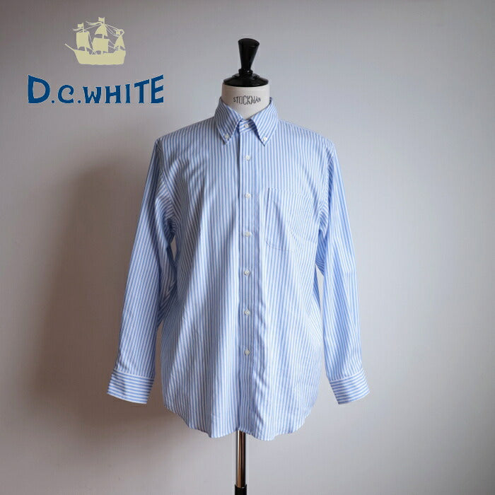 ディーシーホワイト アイビー ボタンダウン シャツ (D243652) IVY BD SHIRTS D.C.WHITE(メンズ) *送料無料* *