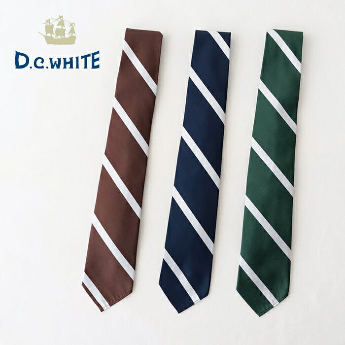 ディーシーホワイト クラブタイ レジメンタル (D243953) CLUB TIE Regimental D.C.WHITE(小物) *送料無料* *