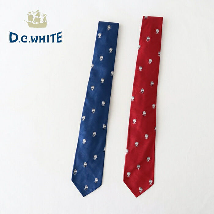 ディーシーホワイト クラブタイ クレスト (D243954) CLUB TIE Crest D.C.WHITE(小物) *送料無料* *