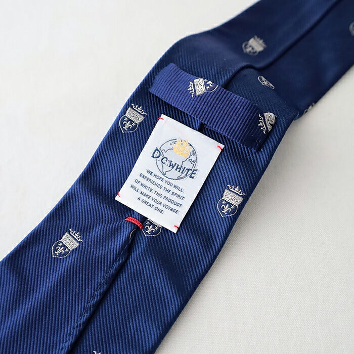 ディーシーホワイト クラブタイ クレスト (D243954) CLUB TIE Crest D.C.WHITE(小物) *送料無料* *