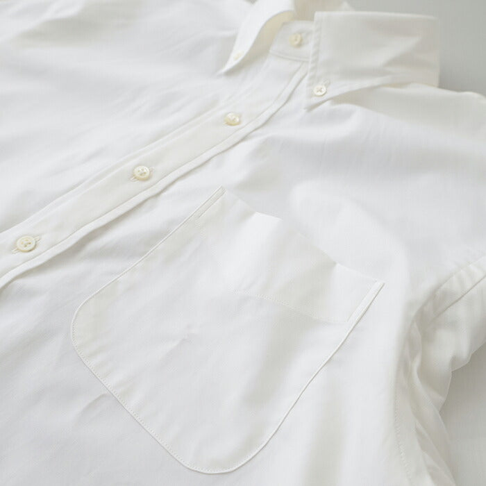 ディーシーホワイト ピンポイントオックスフォード B.D.シャツ (D241660) IVY B.D. SHIRTS PIN OX D.C.WHITE(メンズ) *送料無料* *