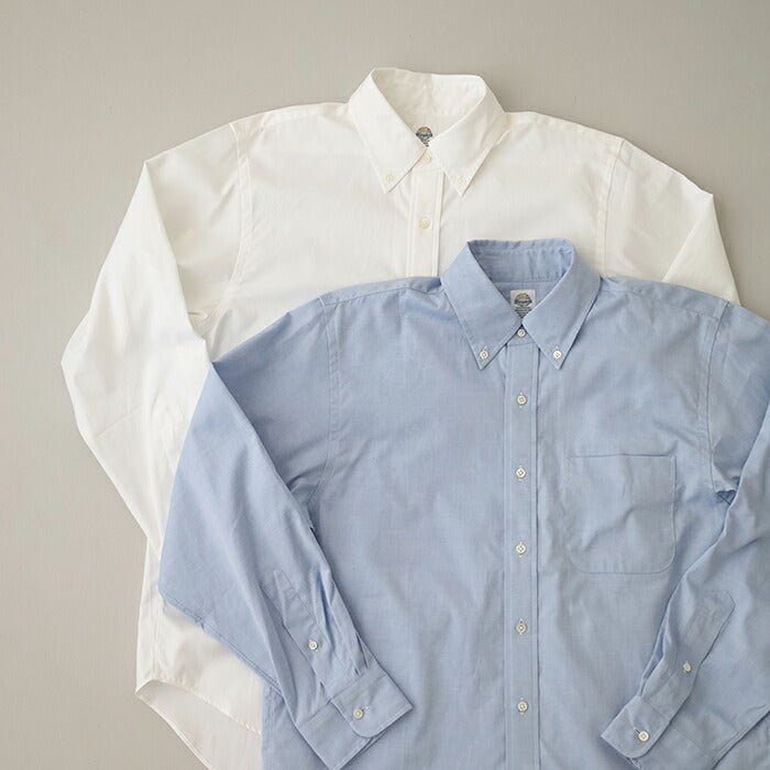 ディーシーホワイト ピンポイントオックスフォード B.D.シャツ (D241660) IVY B.D. SHIRTS PIN OX D.C.WHITE(メンズ) *送料無料* *