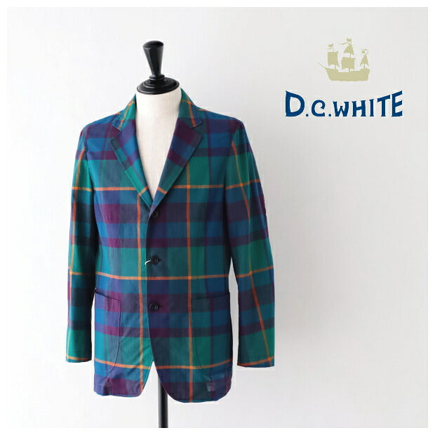 ディーシーホワイト マドラスジャケット (D241153) Comfortable Jacket D.C.WHITE(メンズ) *送料無料* *