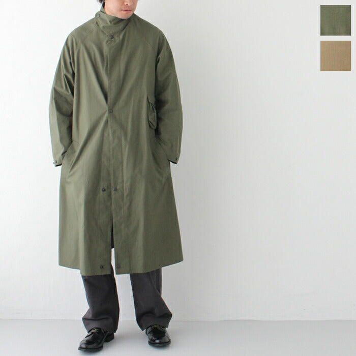 ナイジェルケーボンUKARMYGASCOATRIPCLOTH(80430000001)UKARMYGASCOATRIPCLOTHNigelCabourn(メンズ)【2021秋冬】*送料無料*【後払い決済不可】***