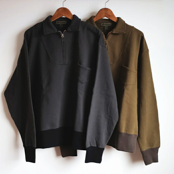 ナイジェルケーボンジップアップスウェット(80490020002)ZIPUPSWEATNigelCabourn(メンズ)【2024秋冬】*送料無料*【後払い決済不可】*