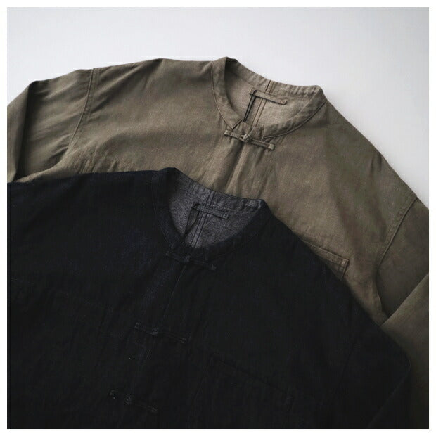 ナイジェルケーボンフレンチチャイナジャケット10オンスデニム(80480030000)FRENCHCHINAJK10ozDENIMNigelCabourn(メンズ)【2024春夏】*送料無料*【後払い決済不可】*