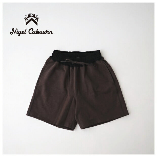 ナイジェルケーボンユーティリティースウェットショーツ(80480051004)UTILITYSWAETSHORTNigelCabourn(メンズ)【2024春夏】*送料無料*【後払い決済不可】*