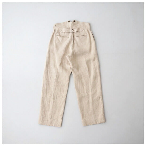 ナイジェルケーボンワークパンツヘンプツイル(80480850001)WORKPANTHEMPTWILLNigelCabourn(レディース)【2024春夏】*送料無料*【後払い決済不可】*