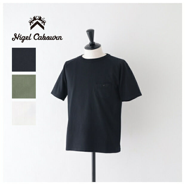 ナイジェルケーボン9.5オンスベーシックTシャツ(80480021030)9.5ozBASICT-SHIRTNigelCabourn(メンズ)【2024春夏】*送料無料*【後払い決済不可】*