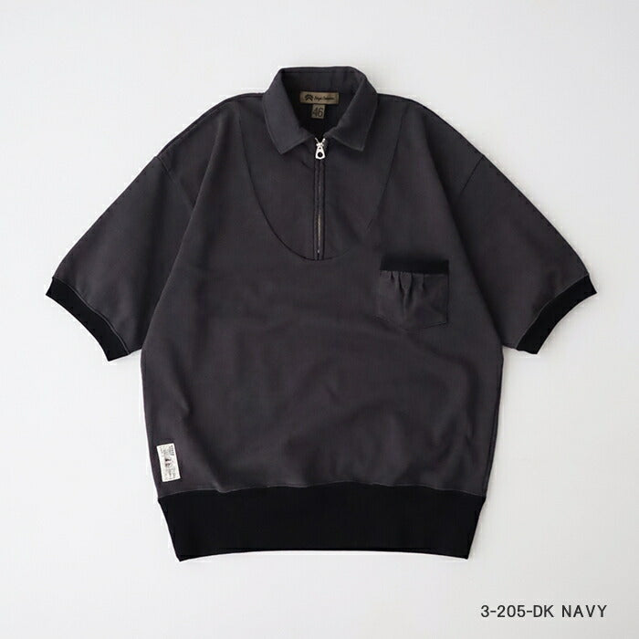 ナイジェルケーボンジップアップトレーニングシャツバンピー(80500021006)ZIP-UPTRANNINGSHIRTBUMPYNigelCabourn(メンズ)【2025春夏】*送料無料*【後払い決済不可】*