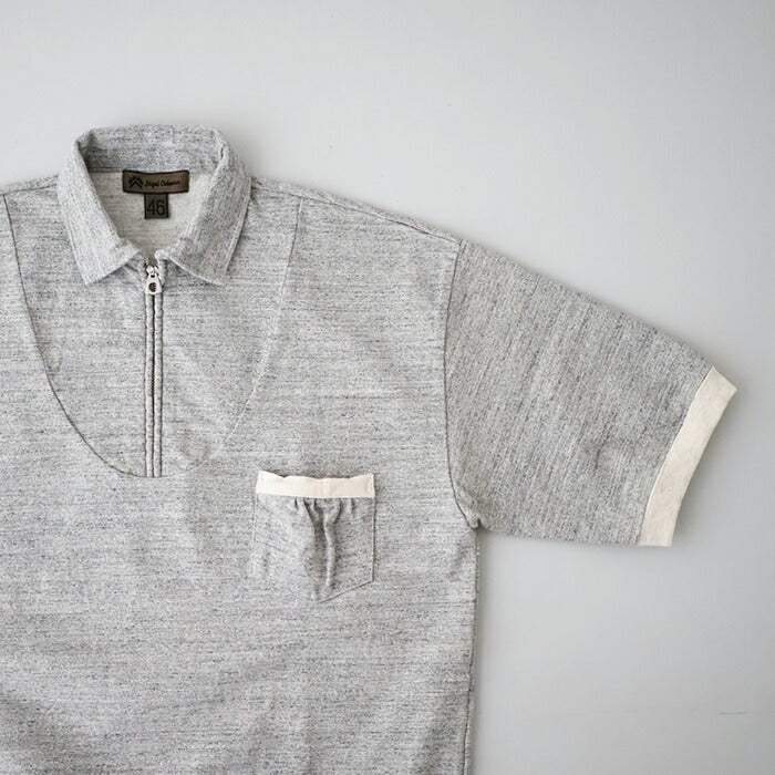ナイジェルケーボンジップアップトレーニングシャツバンピー(80500021006)ZIP-UPTRANNINGSHIRTBUMPYNigelCabourn(メンズ)【2025春夏】*送料無料*【後払い決済不可】*