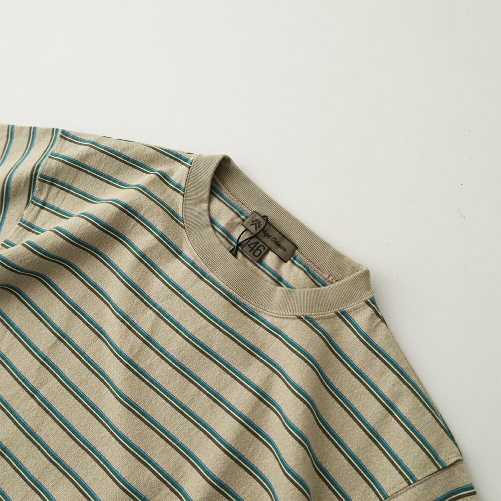 ナイジェルケーボン7.8オンスボーダーハーフスリーブTシャツ(80520021000)7.8ozBORDERH/ST-SHNigelCabourn(メンズ)【2026春夏】*送料無料*【後払い決済不可】*