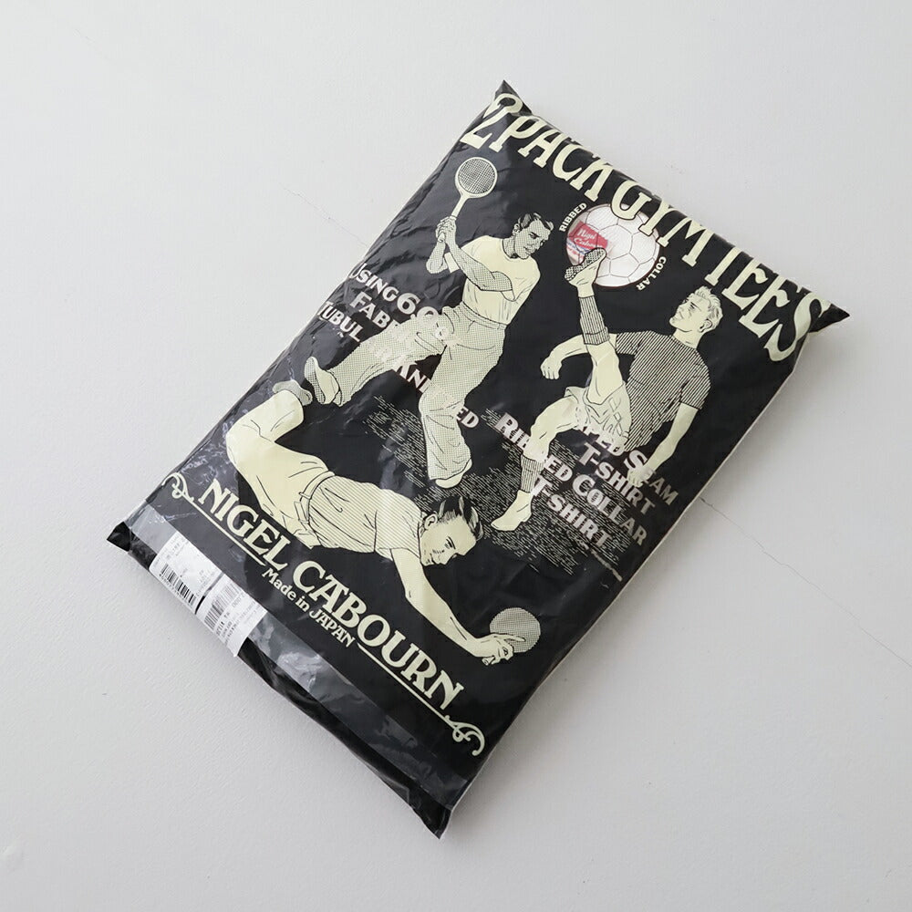 ナイジェルケーボン2パックジムTシャツ(80520021055)2PACKGYMT-SHIRTNigelCabourn(メンズ)【2026春夏】*送料無料*【後払い決済不可】*