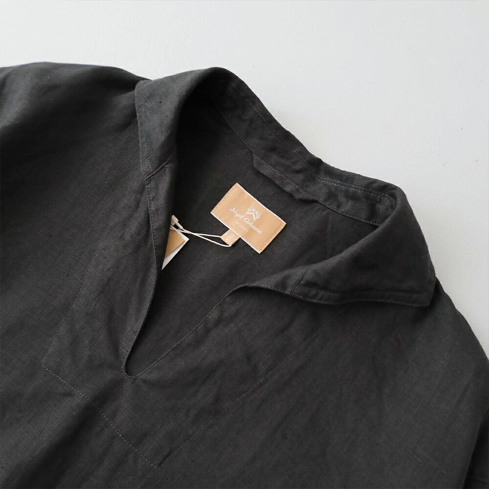 ナイジェルケーボンフレンチプルオーバーシャツ-ヘンプ(80520810009)FRENCHP/OSHIRTHEMPNigelCabourn(レディース)【2026春夏】*送料無料*【後払い決済不可】*