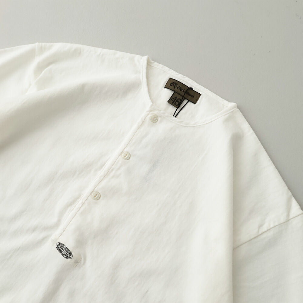 ナイジェルケーボン7.8オンスヘンリーネックTシャツ-モディファイ(80520021065)7.8ozHENLEYNECKSHIRTMODIFYNigelCabourn(メンズ)【2026春夏】*送料無料*【後払い決済不可】*