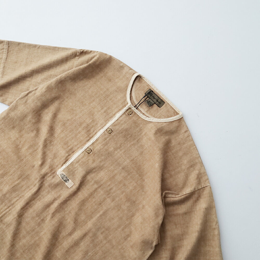 ナイジェルケーボン7.8オンスヘンリーネックTシャツ-ピグメント(80520021066)7.8ozHENLEYNECKSHMODIFYNigelCabourn(メンズ)【2026春夏】*送料無料*【後払い決済不可】*