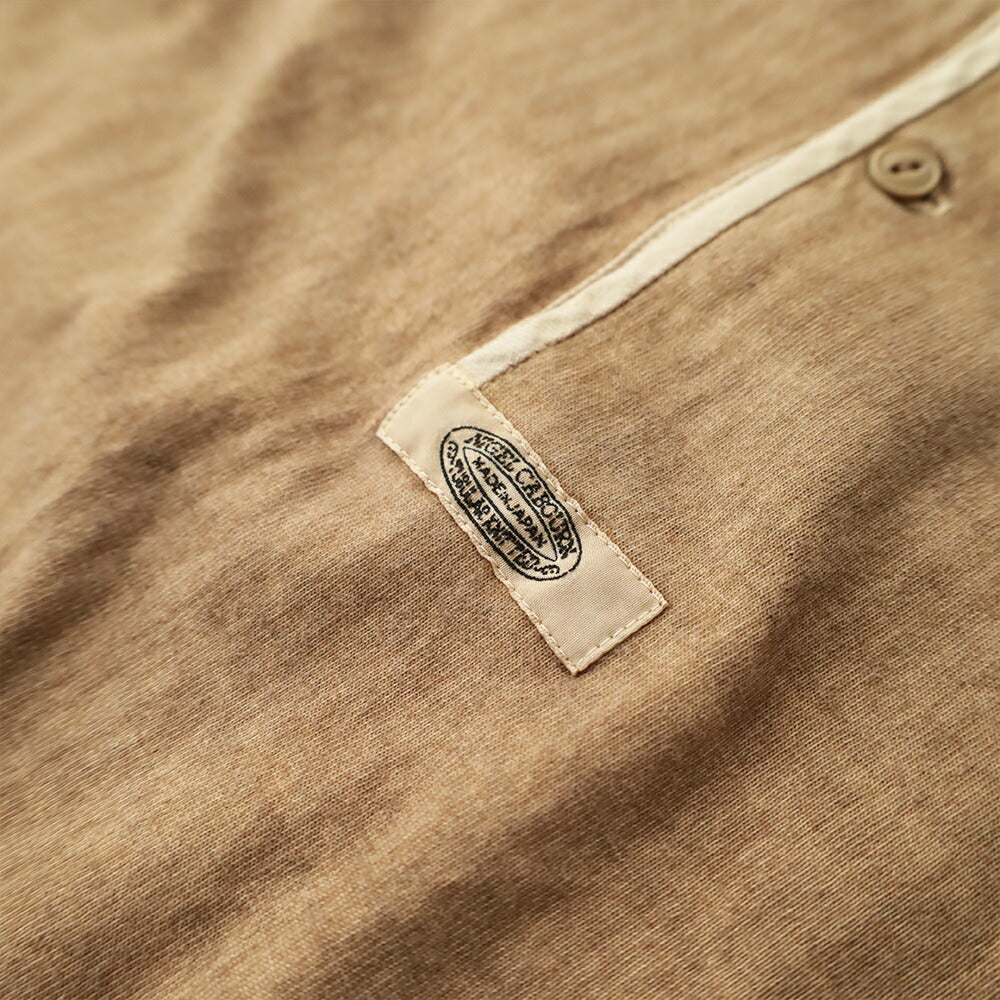 ナイジェルケーボン7.8オンスヘンリーネックTシャツ-ピグメント(80520021066)7.8ozHENLEYNECKSHMODIFYNigelCabourn(メンズ)【2026春夏】*送料無料*【後払い決済不可】*
