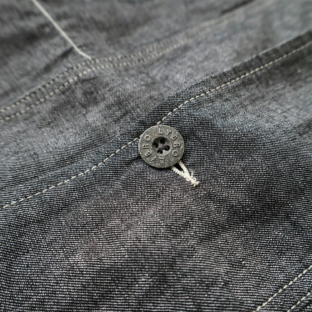 ナイジェルケーボンチョアジャケット-リネンデニム(80521380020)JK03-02CHOREJKLINENDENIMNigelCabourn(メンズ)【2026春夏】*送料無料*【後払い決済不可】*