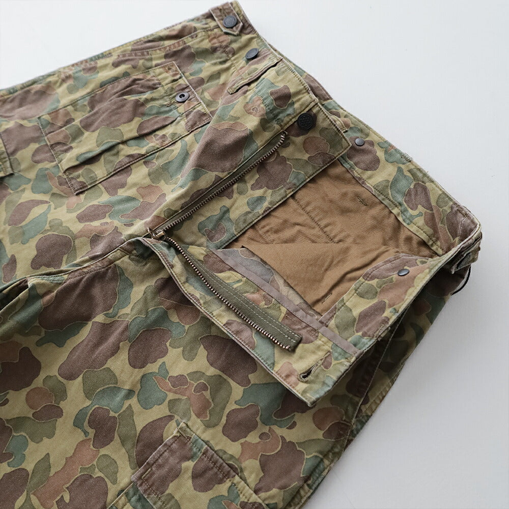 ナイジェルケーボンアーミーカーゴショーツ-ダックハンターカモ(80520051014)ARMYCARGOPANTDUCKHUNTERNigelCabourn(メンズ)【2026春夏】*送料無料*【後払い決済不可】*