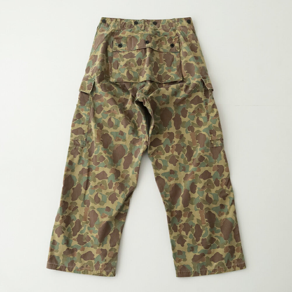 ナイジェルケーボン40sモンキーパンツ-ミックスダックハンターカモ(80520050004)40sMONKEYPTMIXDUCKHUNTERNigelCabourn(メンズ)【2026春夏】*送料無料*【後払い決済不可】*