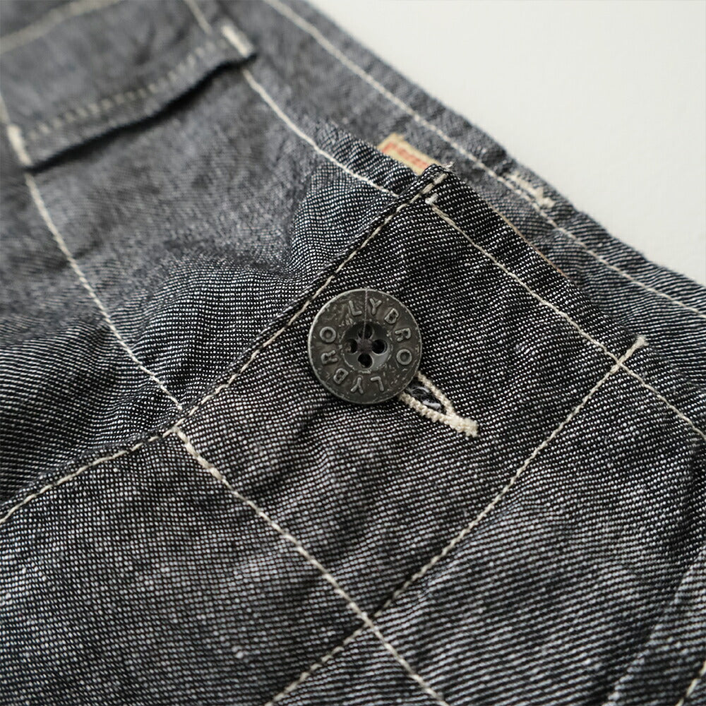 ナイジェルケーボンアングルドパンツ-リネンデニム(80521350020)PT02-02ANGLEDPTLINENDENIMNigelCabourn(メンズ)【2026春夏】*送料無料*【後払い決済不可】*
