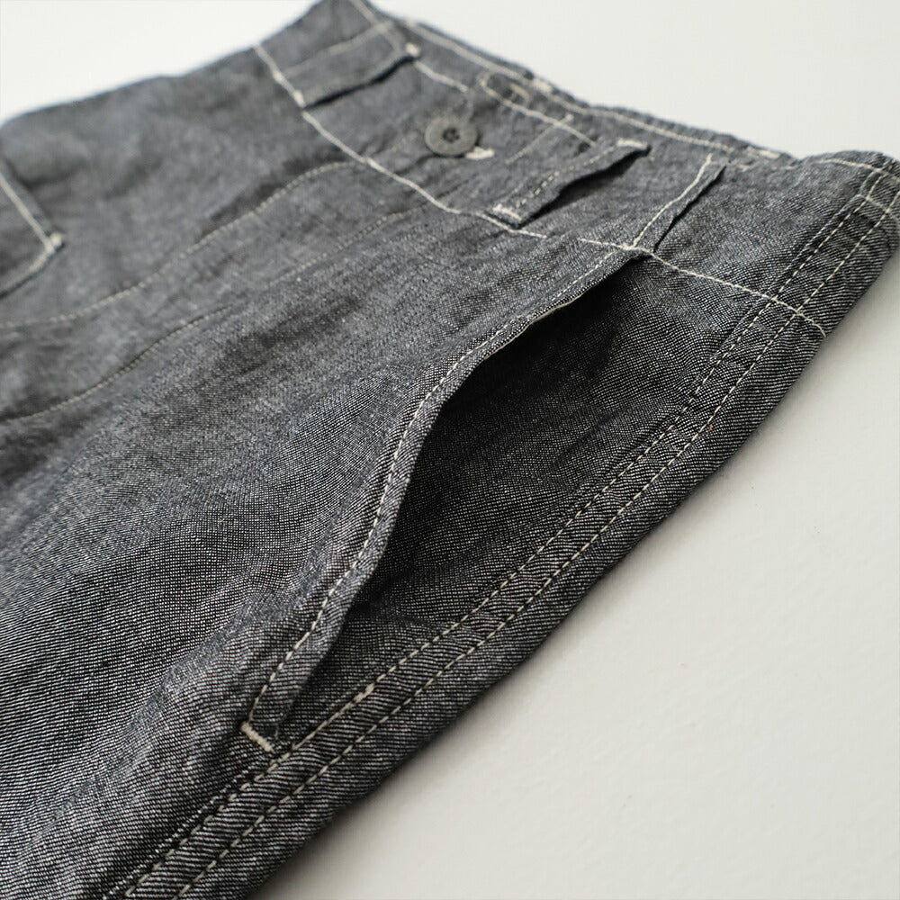ナイジェルケーボンアングルドパンツ-リネンデニム(80521350020)PT02-02ANGLEDPTLINENDENIMNigelCabourn(メンズ)【2026春夏】*送料無料*【後払い決済不可】*