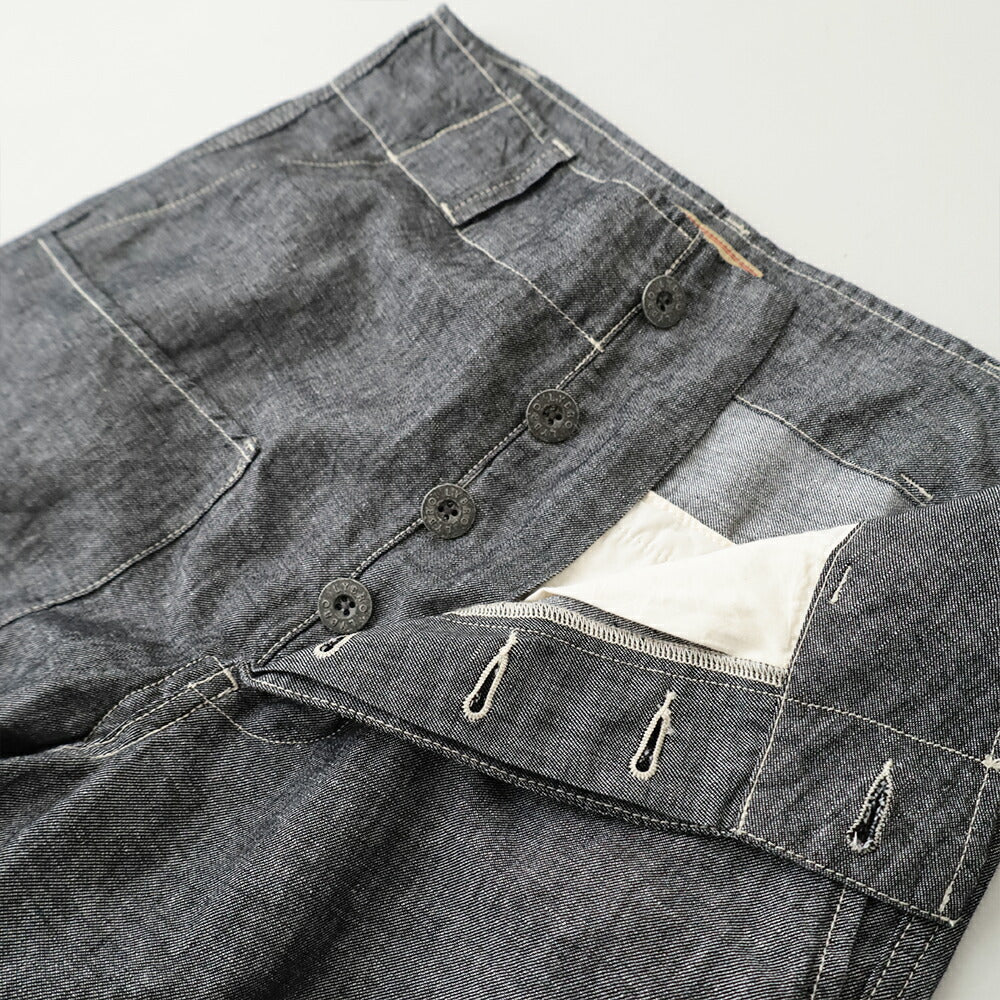 ナイジェルケーボンアングルドパンツ-リネンデニム(80521350020)PT02-02ANGLEDPTLINENDENIMNigelCabourn(メンズ)【2026春夏】*送料無料*【後払い決済不可】*