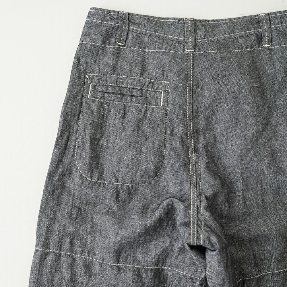 ナイジェルケーボンアングルドパンツ-リネンデニム(80521350020)PT02-02ANGLEDPTLINENDENIMNigelCabourn(メンズ)【2026春夏】*送料無料*【後払い決済不可】*