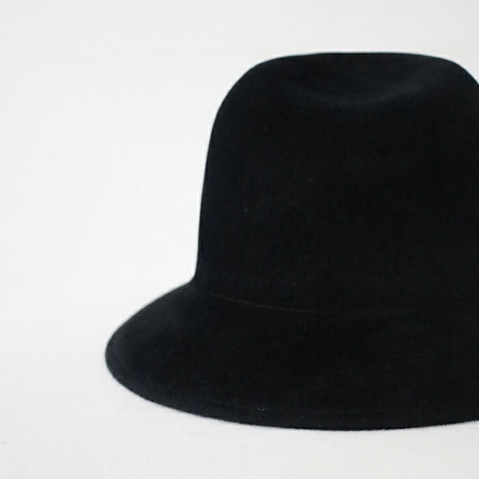 キジマタカユキFELTPOINTEDBACKHAT(242915)KIJIMATAKAYUKI(帽子)【2024秋冬】*送料無料*【後払い決済不可】*